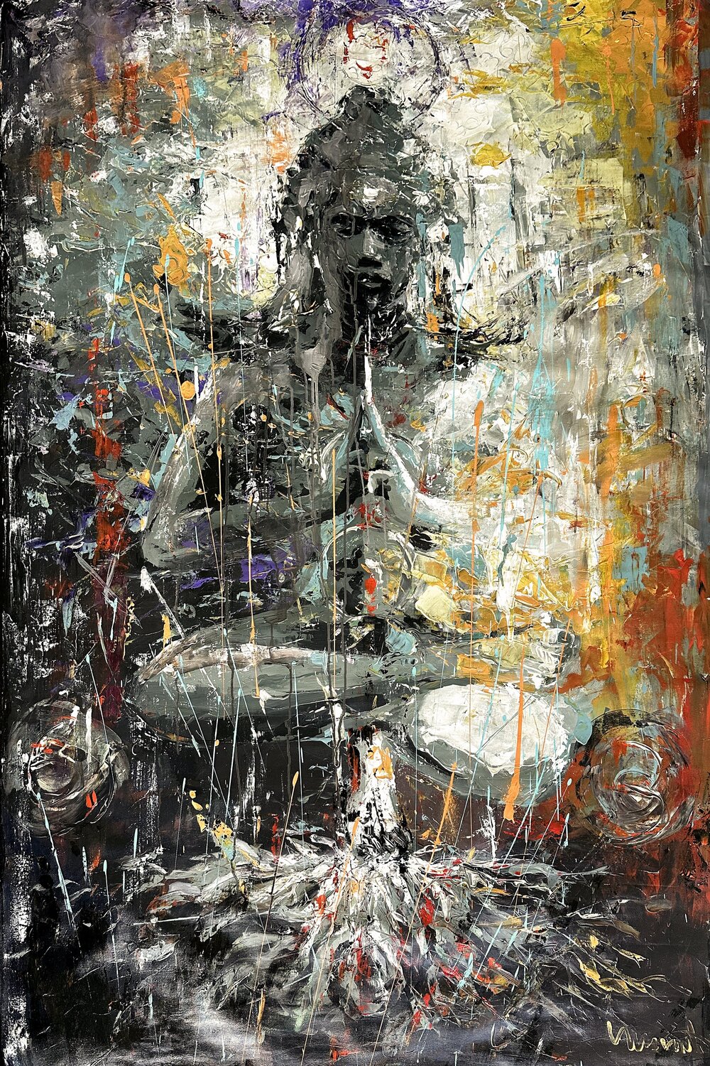 How I See Her Fabio Marinho Original painting for sale