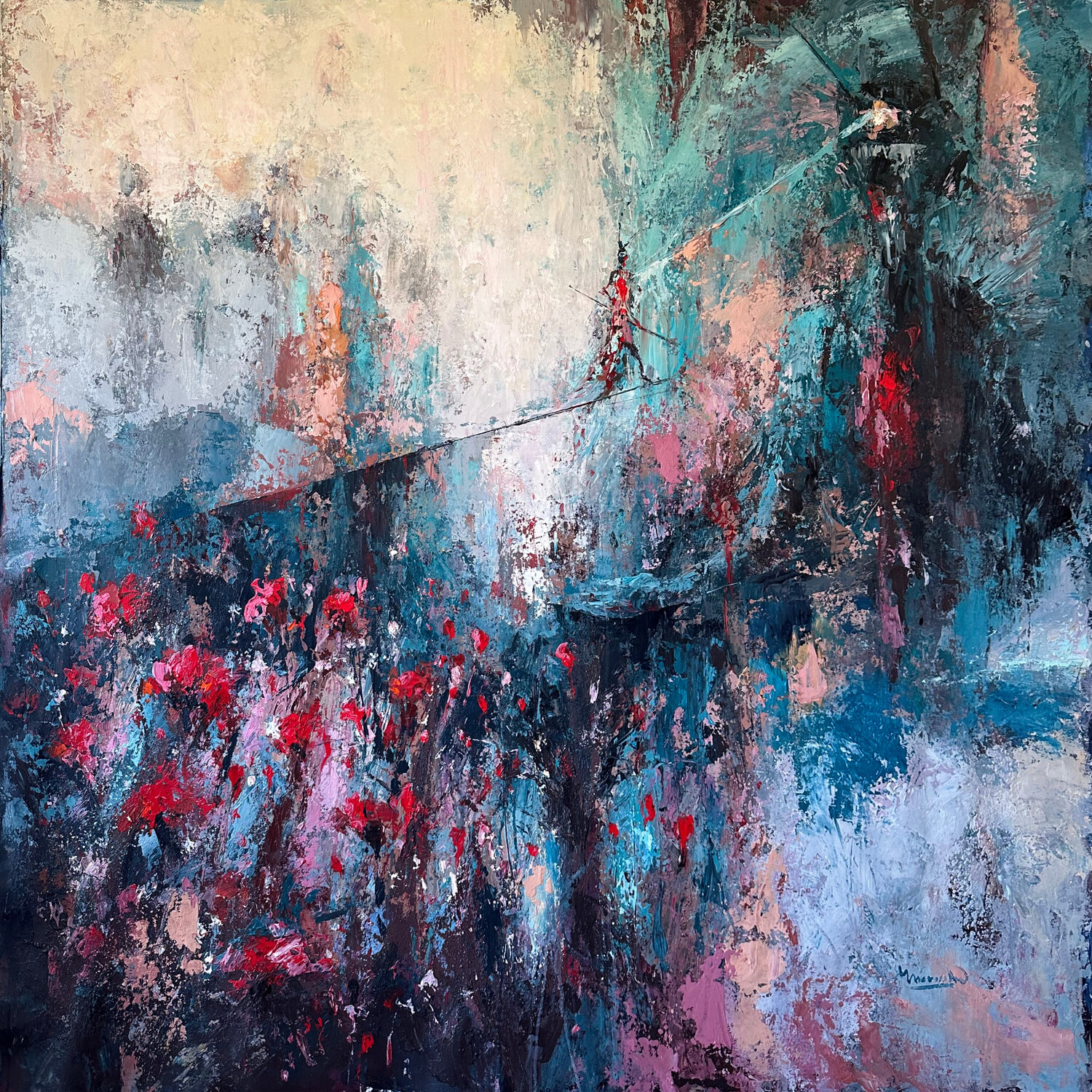 Between Fabio Marinho Original painting for sale
