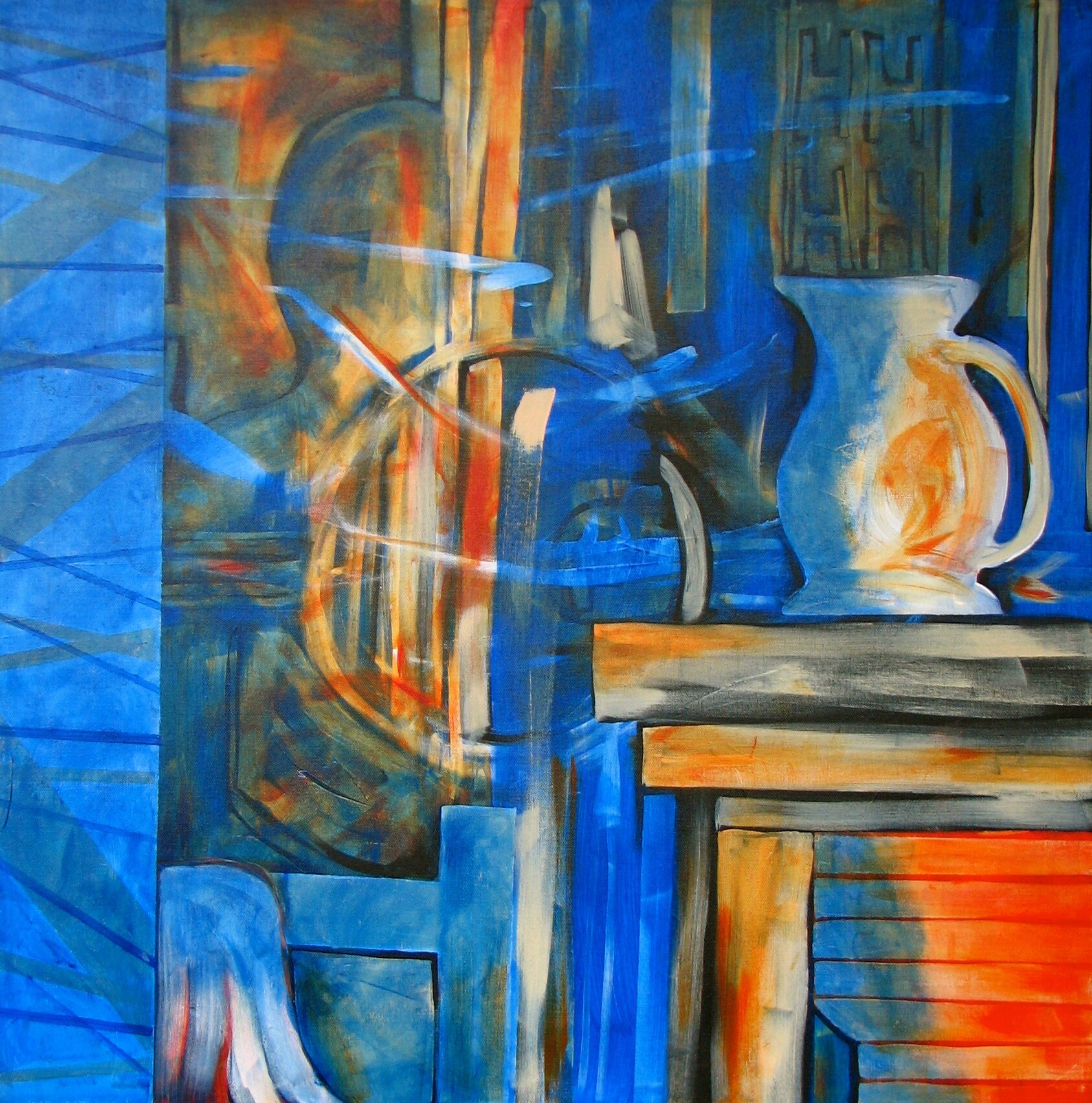 Blue Interior
