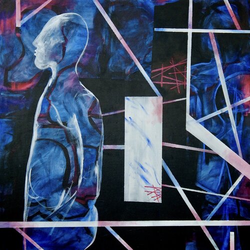 The Architect by Jeri Griffith, Painting for Sale on Select