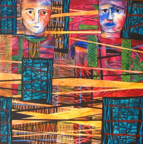 The Woodsmen by Jeri Griffith, Painting for Sale on Select