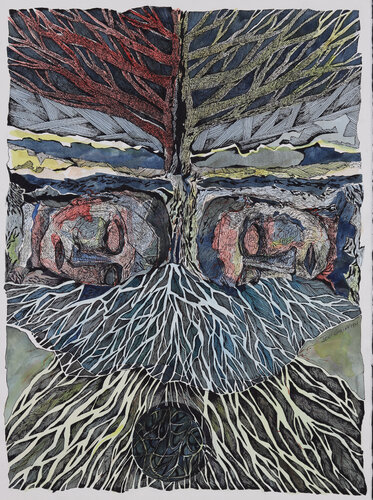 Deeply Rooted by Jeri Griffith, Painting for Sale on Select