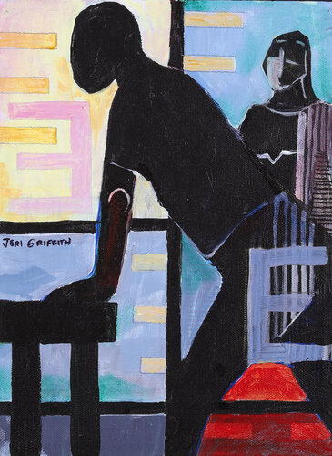 Breakfast Time by Jeri Griffith, Painting for Sale on Select
