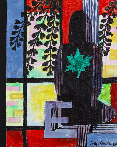 House Plants by Jeri Griffith, Painting for Sale on Select
