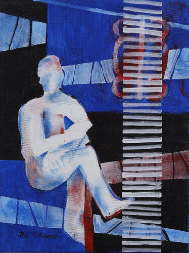Waiting by Jeri Griffith, Painting for Sale on Select