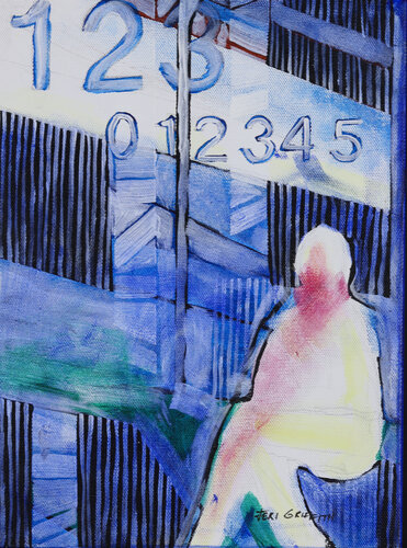 Airport by Jeri Griffith, Painting for Sale on Select