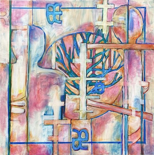 Tree of Life by Jeri Griffith, Painting for Sale on Select