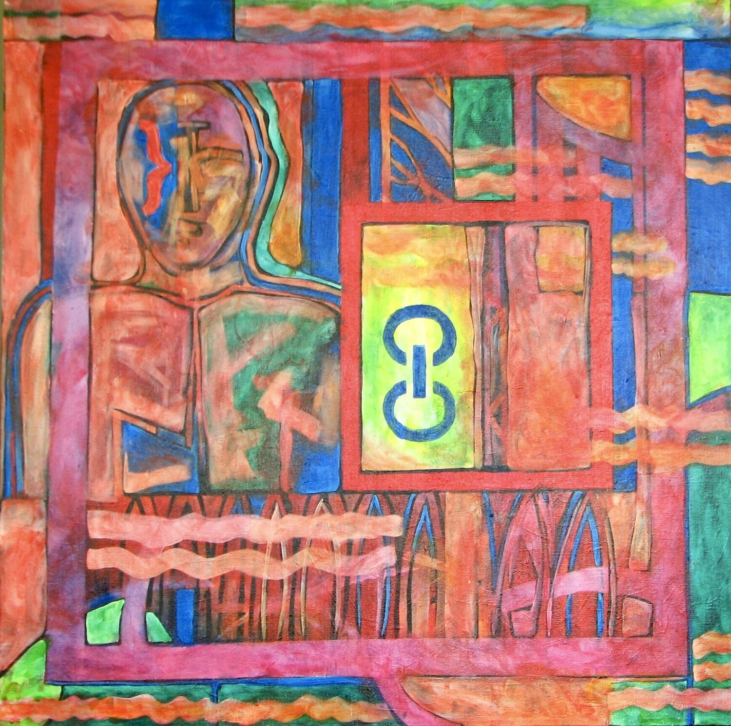 Garden Gate Jeri Griffith Original painting for sale