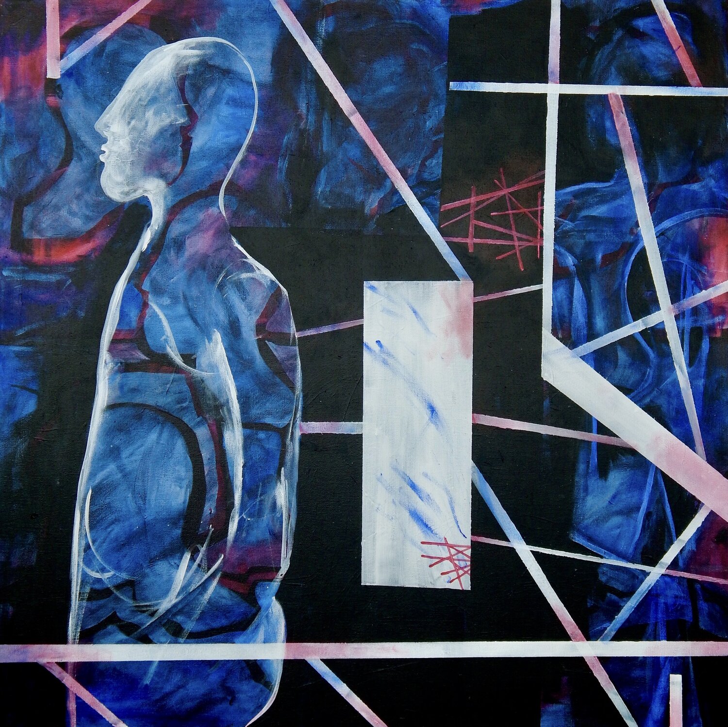 The Architect Jeri Griffith Original painting for sale