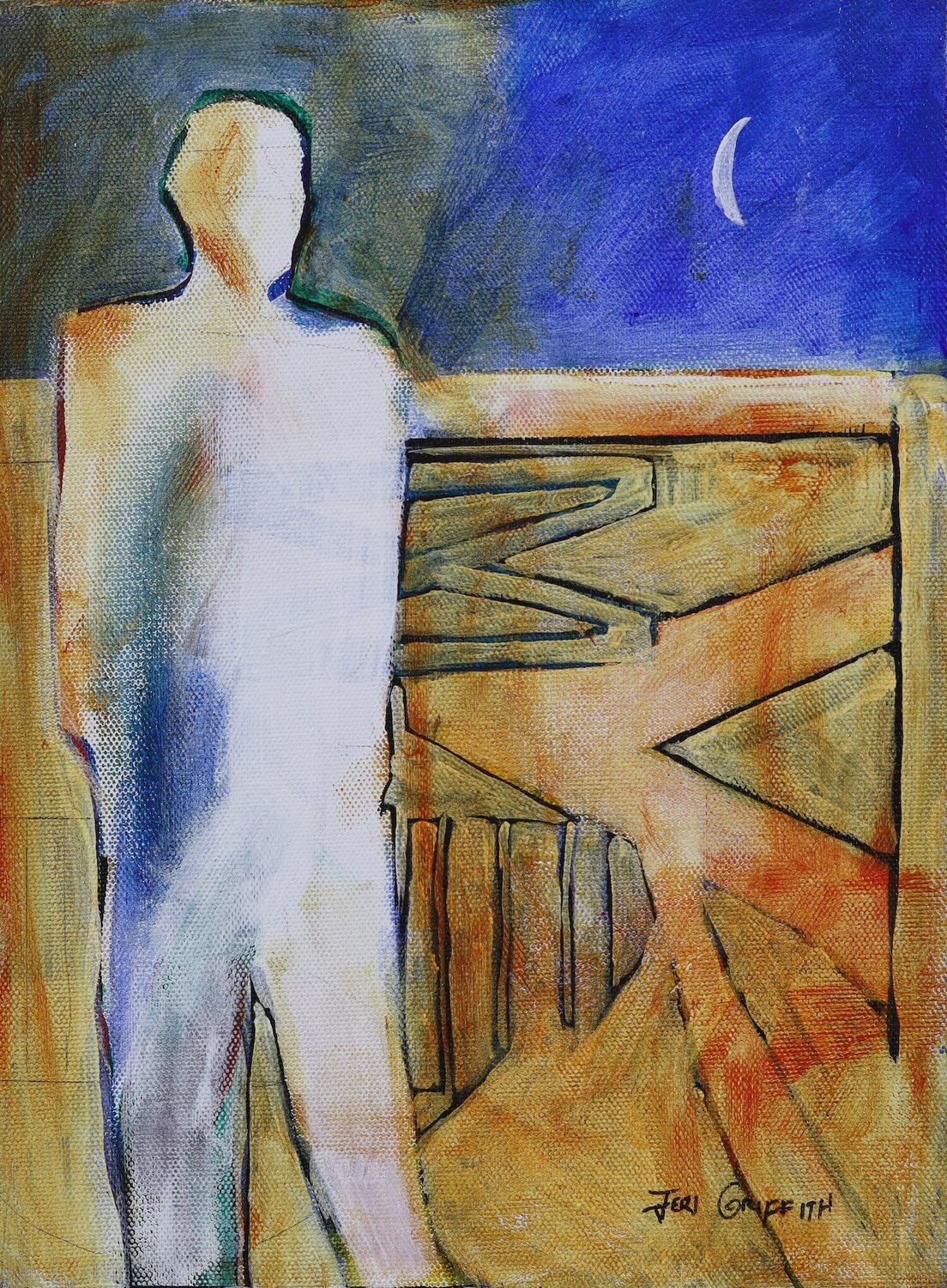 Landscape Jeri Griffith Original painting for sale