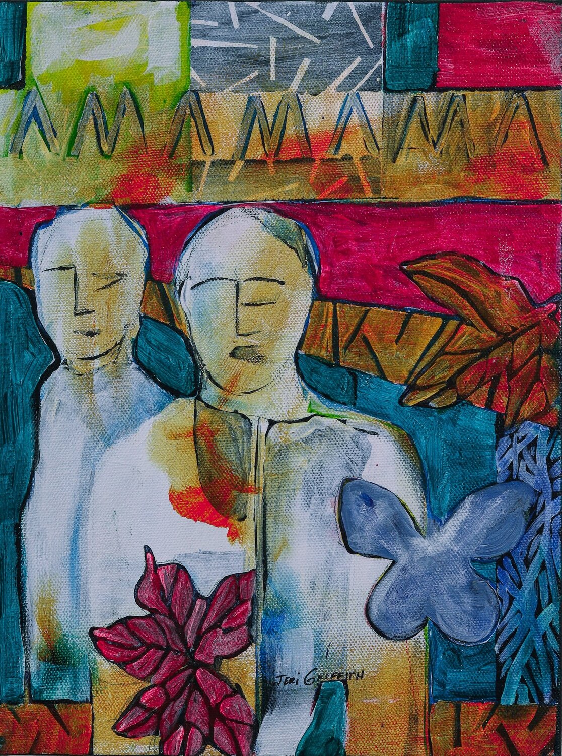 Premonition Jeri Griffith Original painting for sale