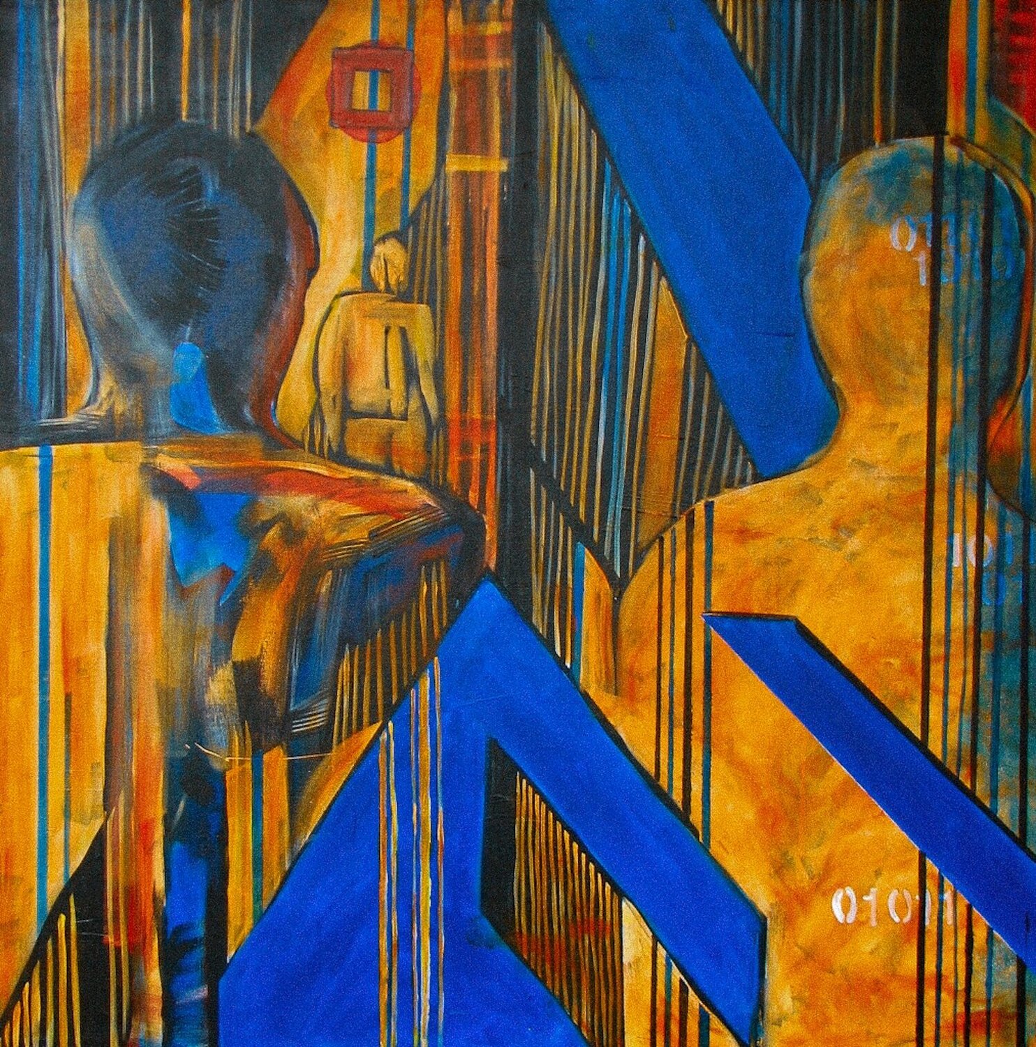 Night Bridge Jeri Griffith Original painting for sale