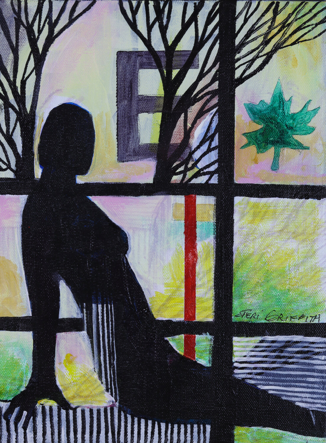Springtime Moment Jeri Griffith Original painting for sale