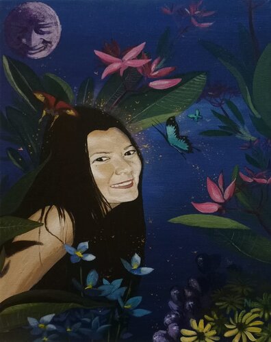 Rêve vivant by Mikel Richard, Painting for Sale on Select