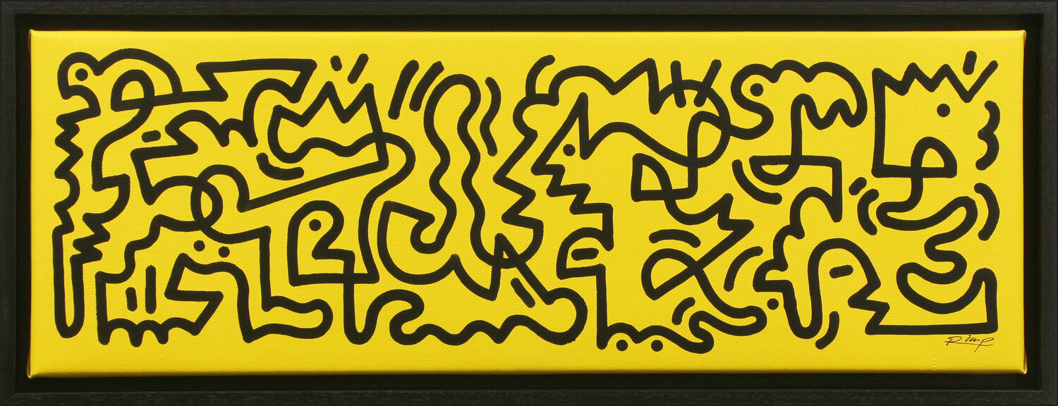 One Line WB1021 Rimp Original painting for sale