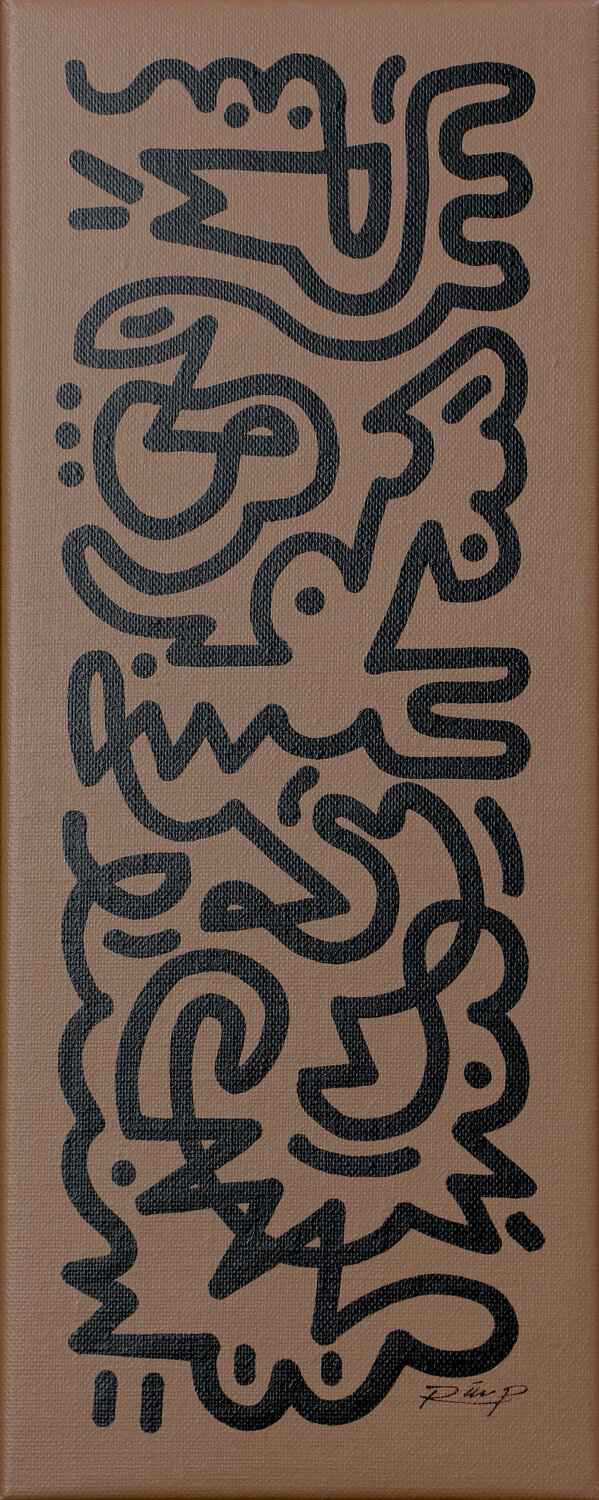 One Line WB139 Rimp Original painting for sale