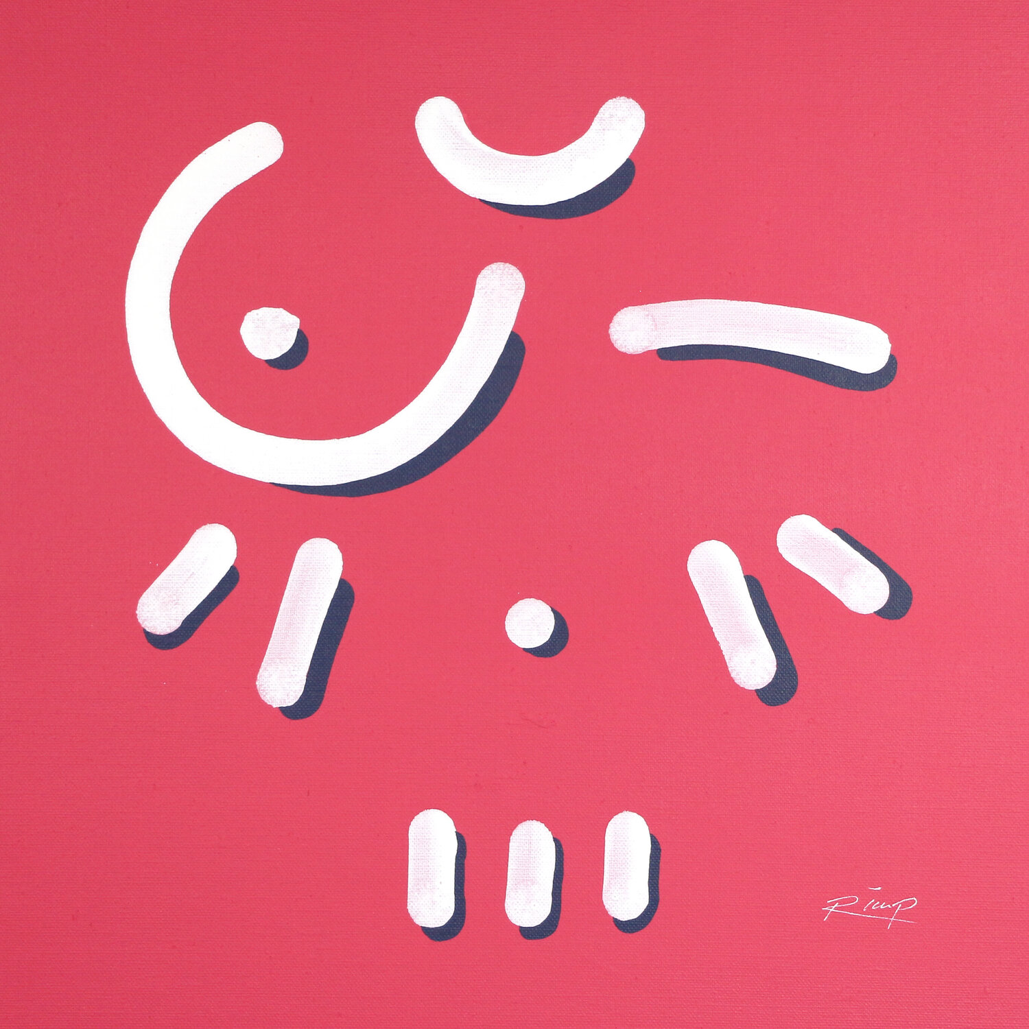 Octobre Rose Rimp Original painting for sale