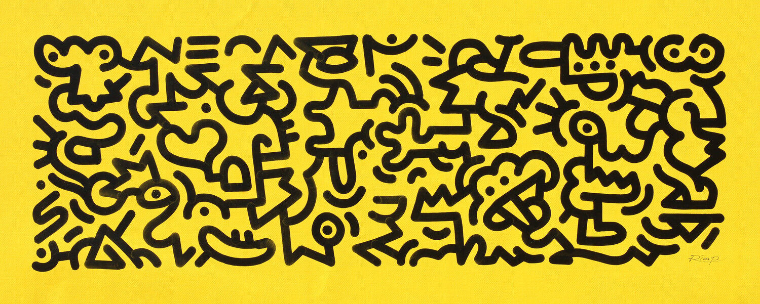 Sunny Mood Rimp Original painting for sale