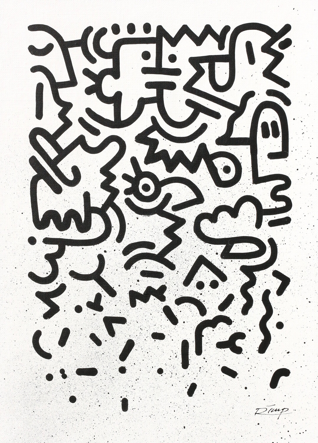 Délitement Rimp Original painting for sale