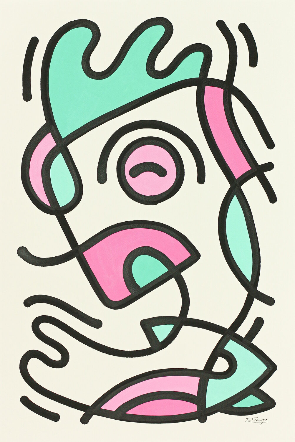 Triton Rimp Original painting for sale