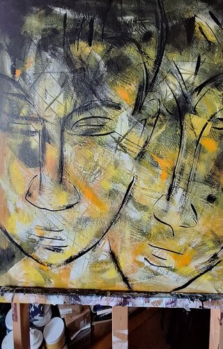 Elder Wisdom by Zulma Brooks, Painting for Sale on Select