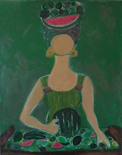 Maria Melón by Zulma Brooks, Painting for Sale on Select