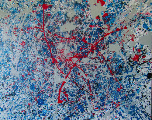 American Chaos by Zulma Brooks, Painting for Sale on Select