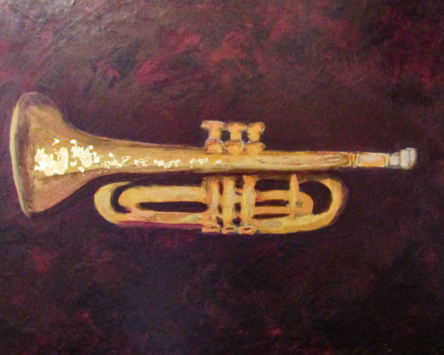 Brass In Velvet by Zulma Brooks, Painting for Sale on Select