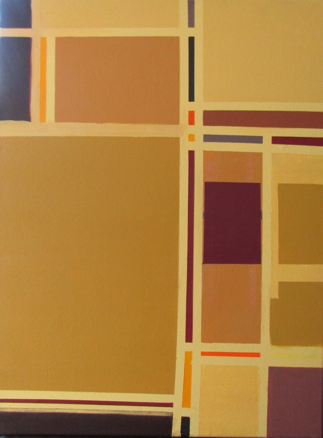 Sunny side of the Street Zulma Brooks Original painting for sale