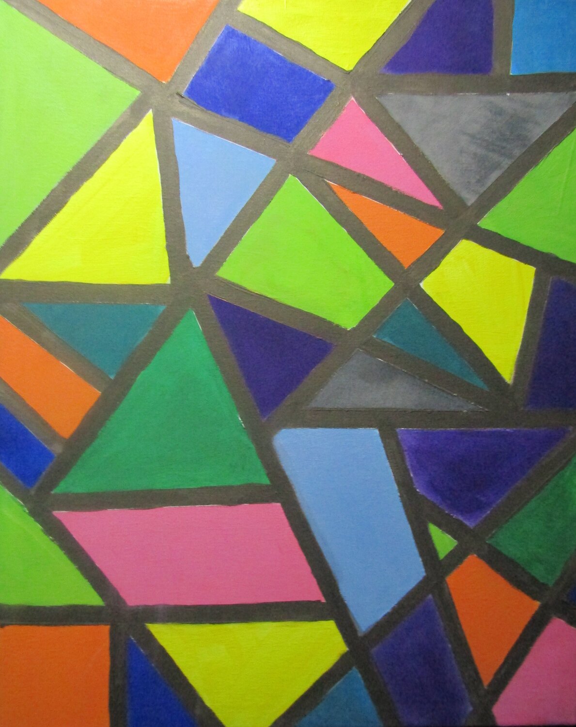 The Windows of the Old Church Zulma Brooks Original painting for sale
