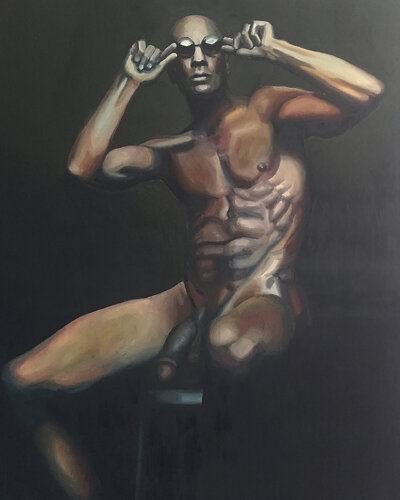 The Emergence of Franck by Cricket, Painting for Sale on Select