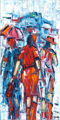 Uptown by Joachim McMillan, Painting for Sale on Select