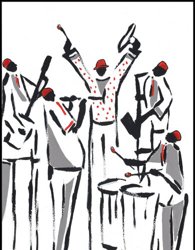 Showtime by Joachim McMillan, Painting for Sale on Select