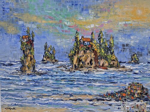 Cliff Haven by Joachim McMillan, Painting for Sale on Select