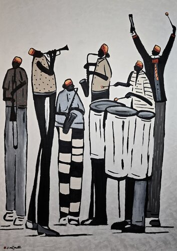 Big and Tall by Joachim McMillan, Painting for Sale on Select