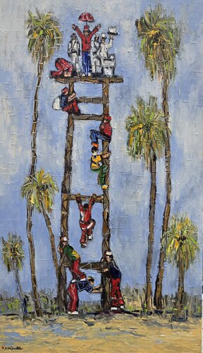 Castle In The Air by Joachim McMillan, Painting for Sale on Select