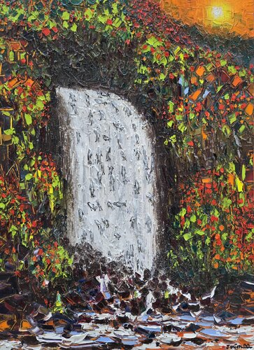 Thunder Falls by Joachim McMillan, Painting for Sale on Select
