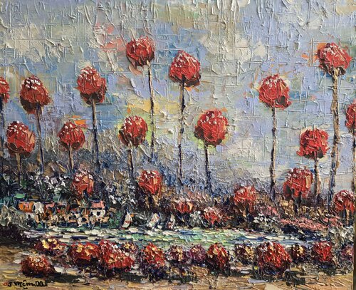 Botanical Elegance by Joachim McMillan, Painting for Sale on Select