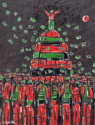 Above by Joachim McMillan, Painting for Sale on Select