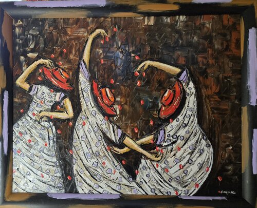 Dancing Away by Joachim McMillan, Painting for Sale on Select