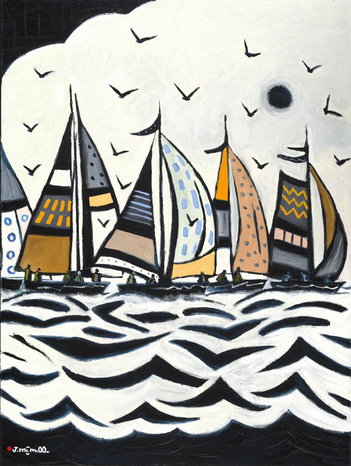 Waves In Motion Joachim McMillan Original painting for sale