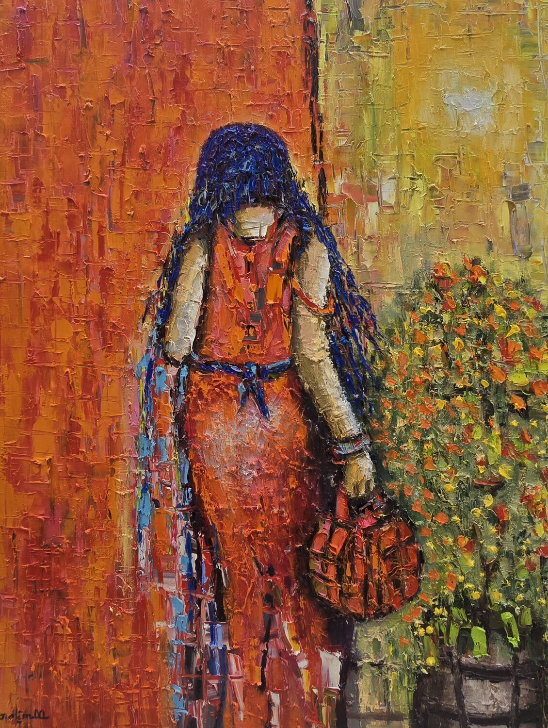 Her Way Joachim McMillan Original painting for sale