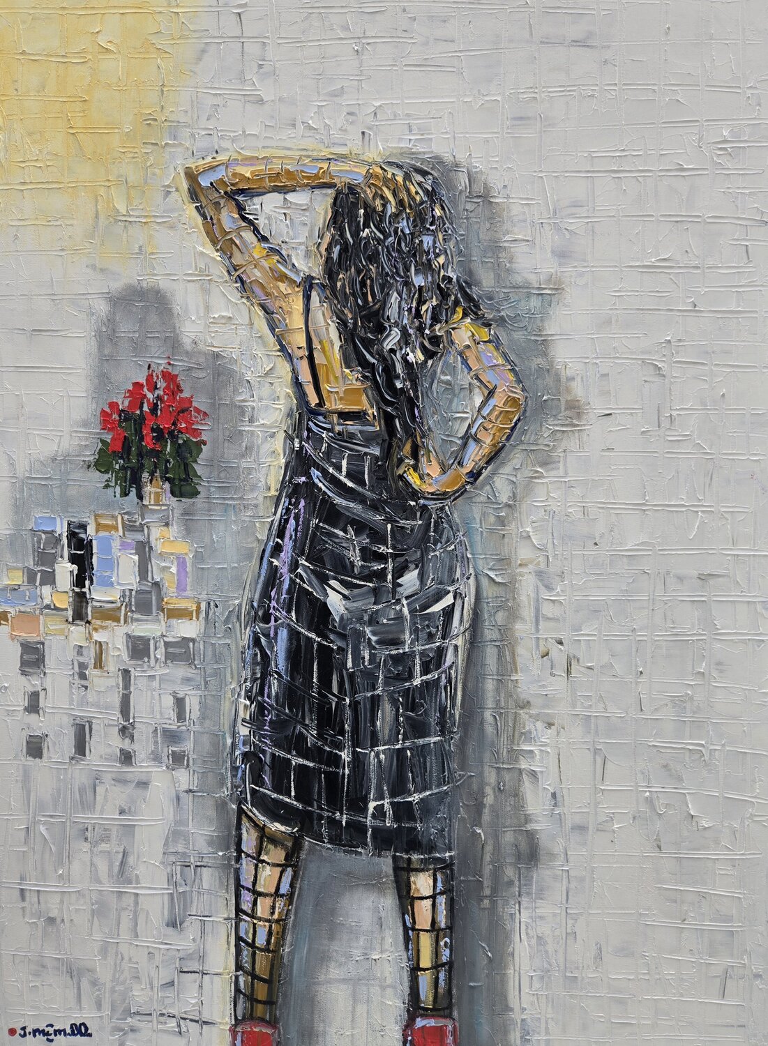 Optimistic Joachim McMillan Original painting for sale