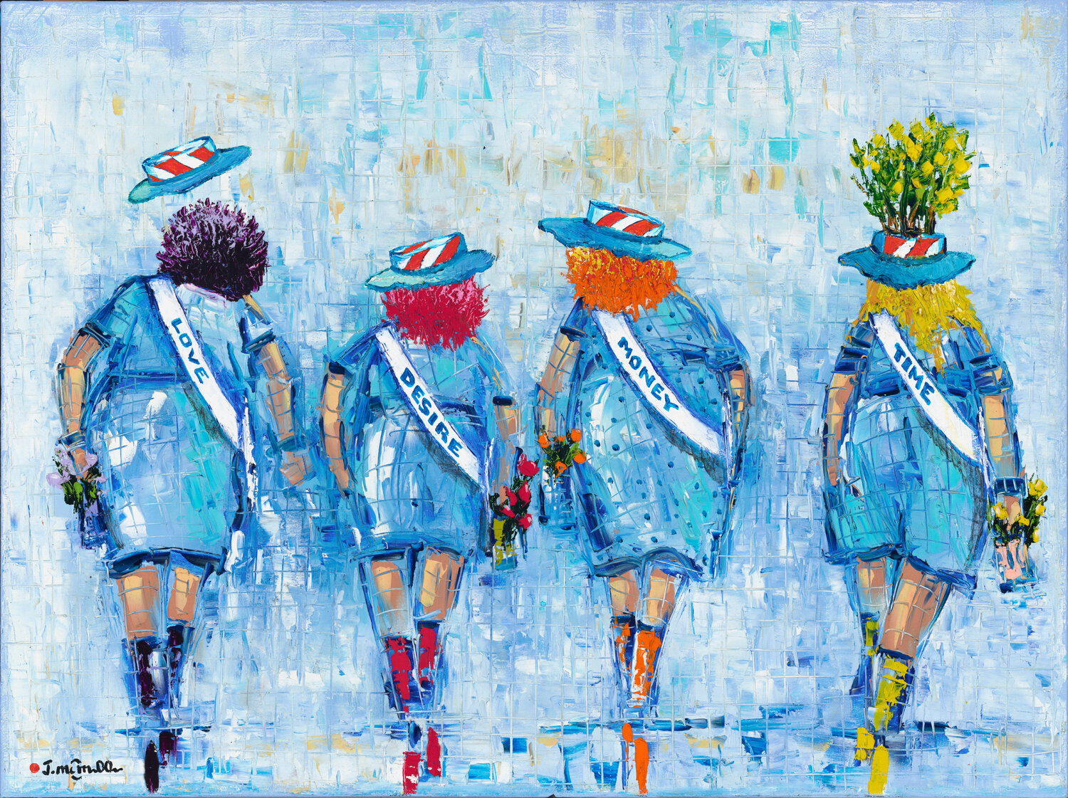 Bold Joachim McMillan Original painting for sale