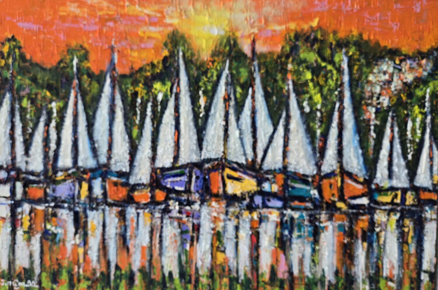 Majestic Joachim McMillan Original painting for sale