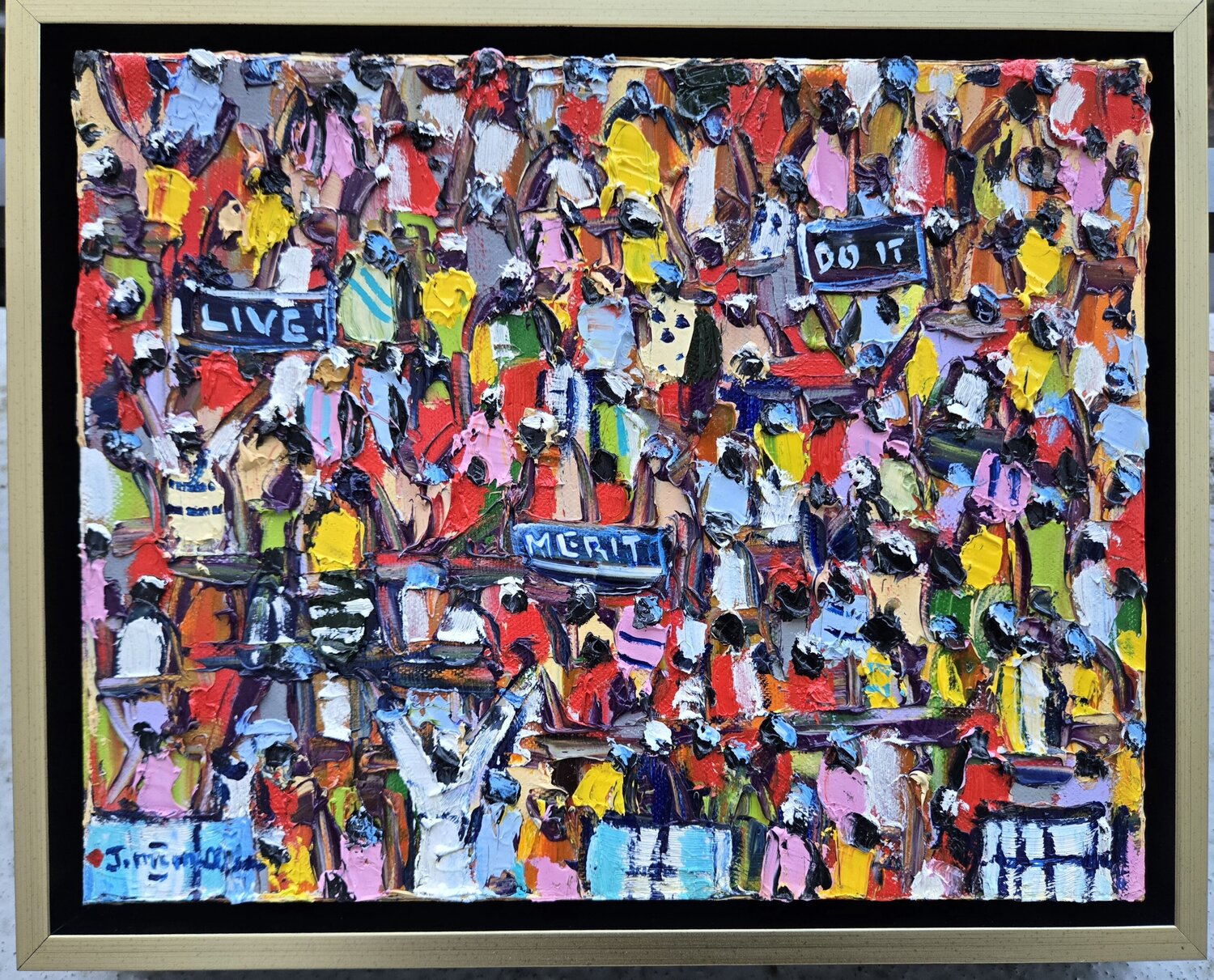 Merit of Support Joachim McMillan Original painting for sale