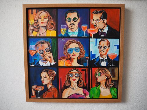 Cheers ! by Gabriele Müller, Painting for Sale on Select