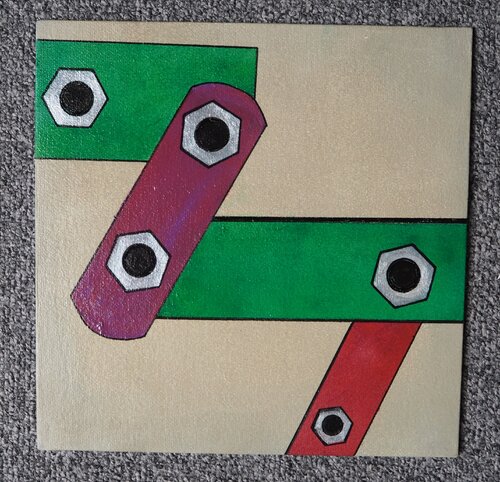 Connections No. 3 by Gabriele Müller, Painting for Sale on Select