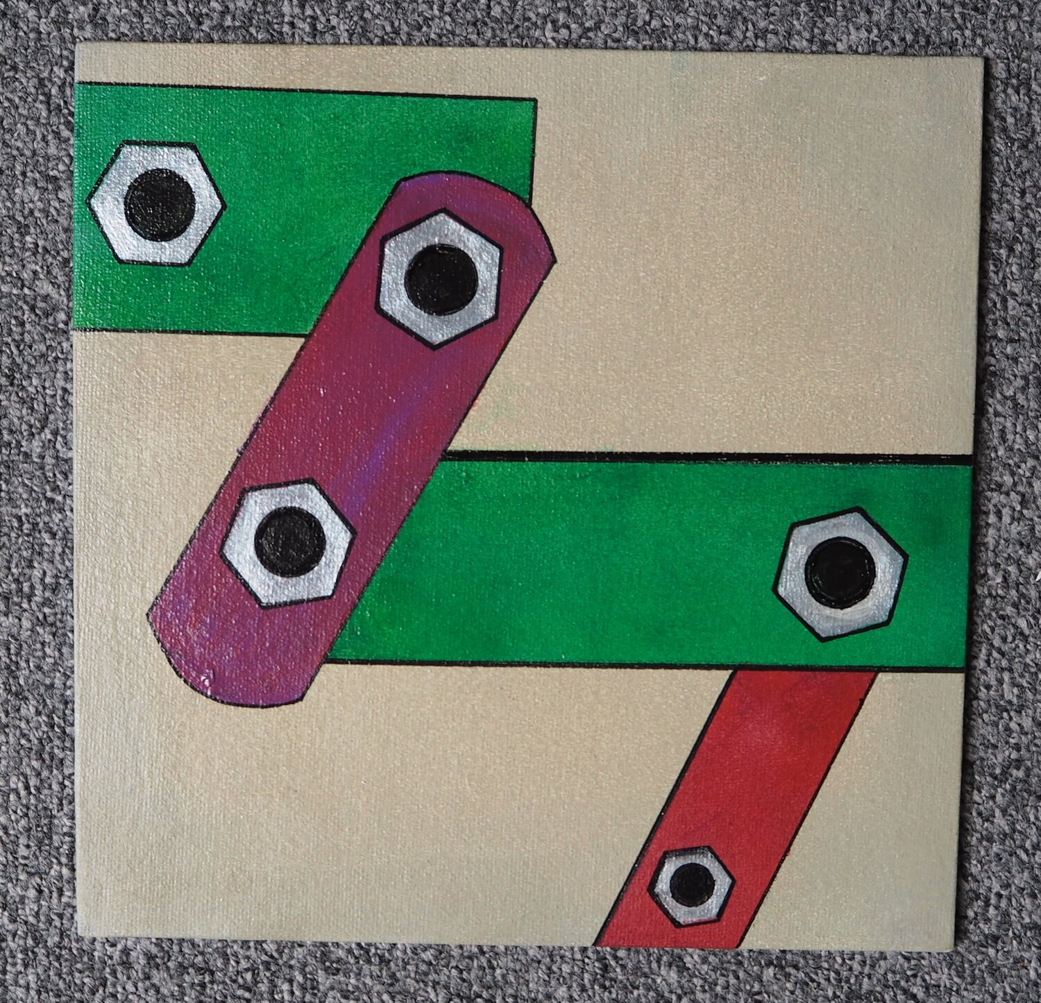 Connections No. 3 Gabriele Müller Original painting for sale