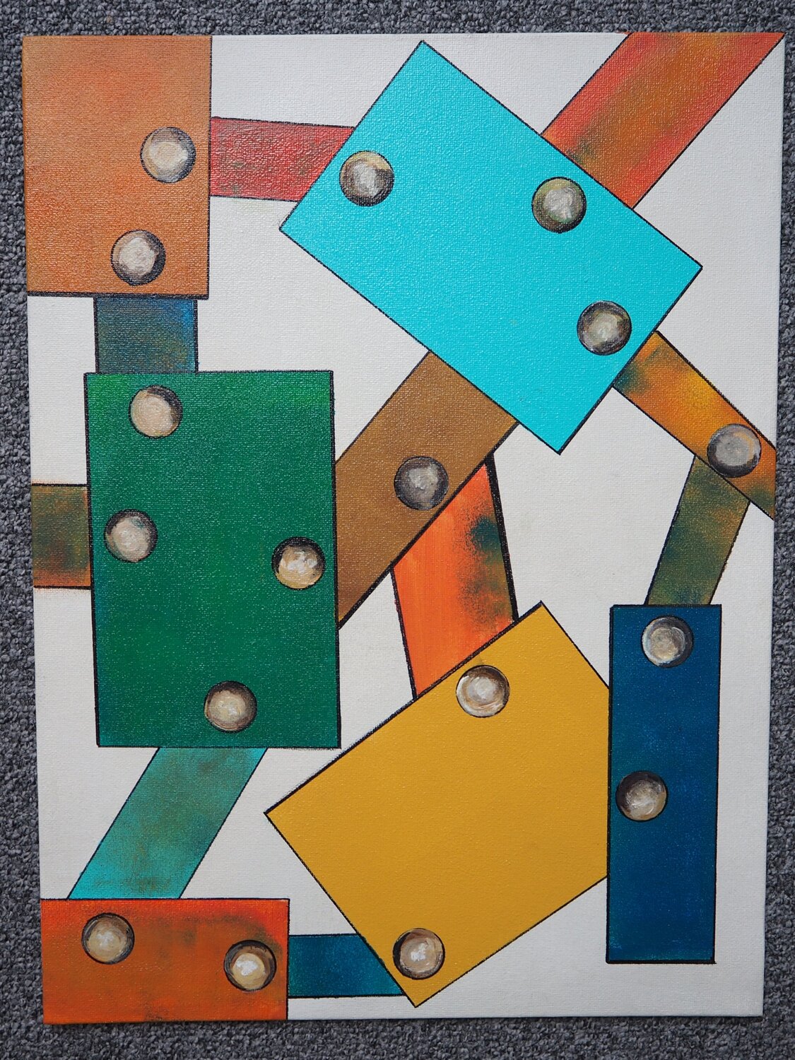 Connections No. 4 Gabriele Müller Original painting for sale